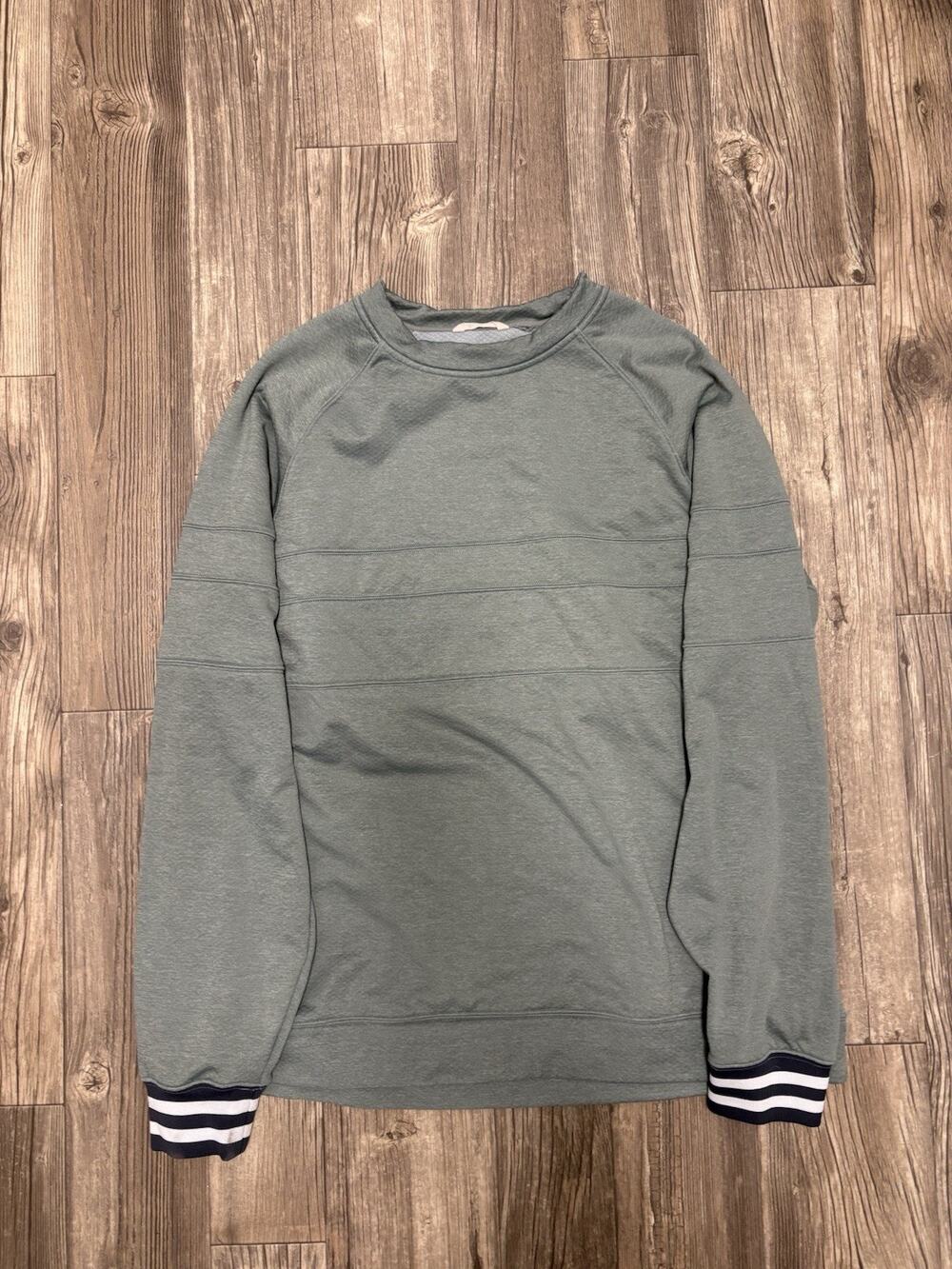 Cotopaxi Bandera Sweatshirt Men's XL Seafoam Green Colorblock Crewneck